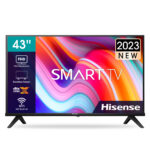 TV Smart VIDAA OS Hisense A4 Series 43” Polegadas