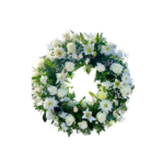 Coroa Fúnebre com Flores Naturais