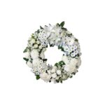 Coroa Fúnebre com Flores Naturais - Image 2